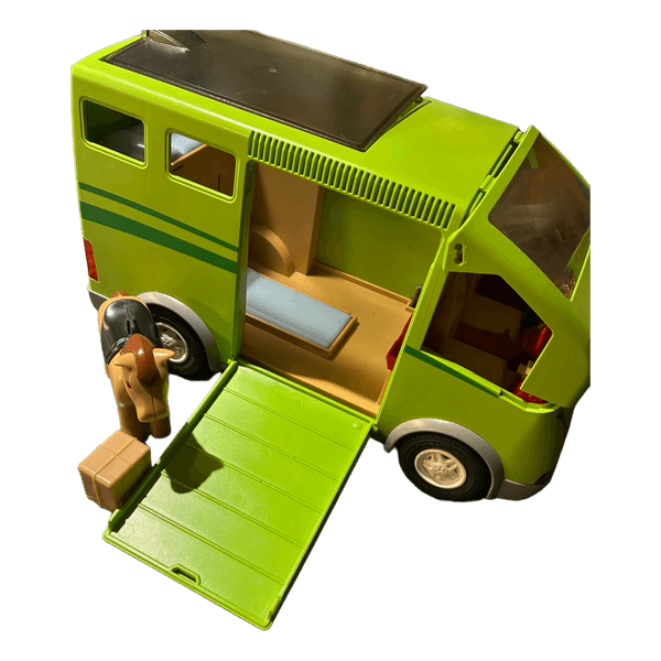 Playmobil hestetransporter
