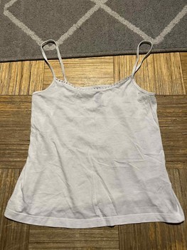White camisole top