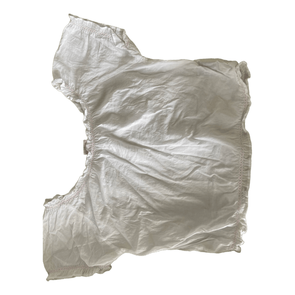 White cotton blouse