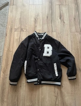 Primark black varsity jacket