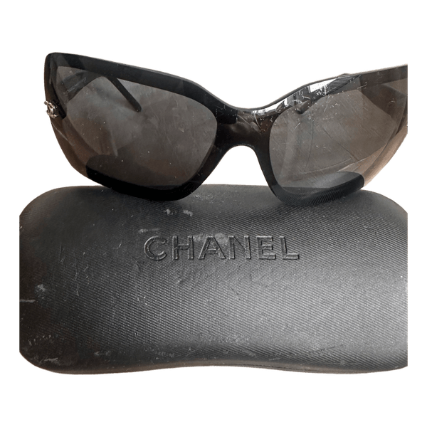 Chanel black sunglasses