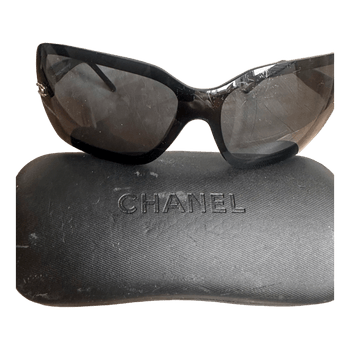 Chanel black sunglasses