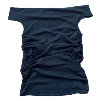 Black ruched top