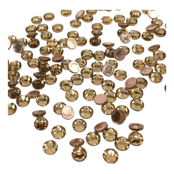 Swarovski Light Colorado Topaz Hotfix Crystals SS20 (4.6–4.8 mm) – 144 pcs
