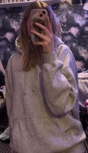 BikBok Harmaa huppari