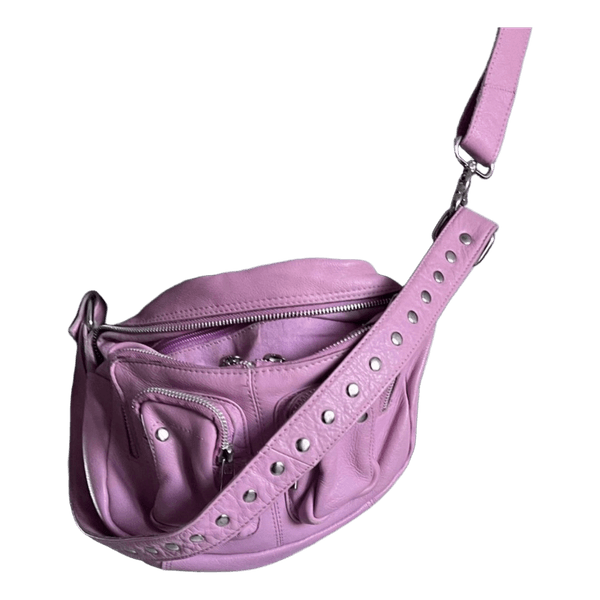 Lyserød crossbody taske