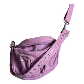 Lyserød crossbody taske