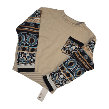 Beige neulepusero 