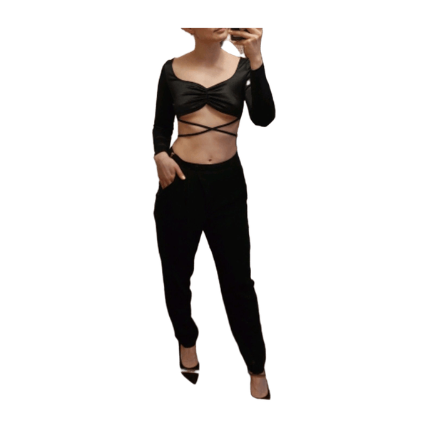 Flounce London top
