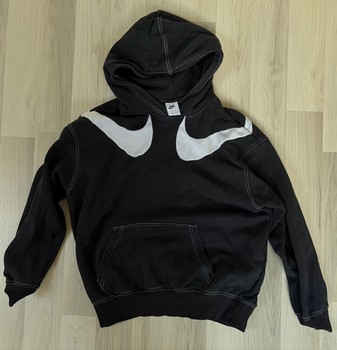 Nike black hooded sweatshirt