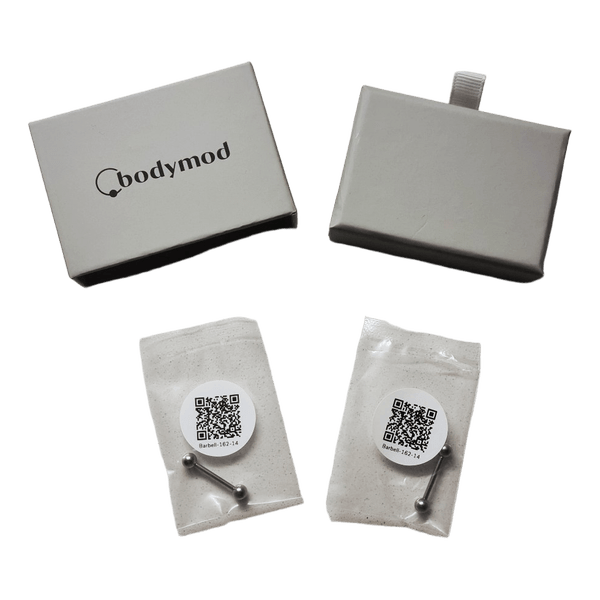 Bodymod piercing barbell set