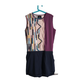 Plains & prints cardigan