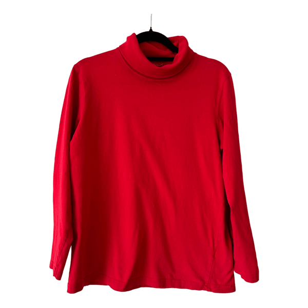 Red long sleeve top