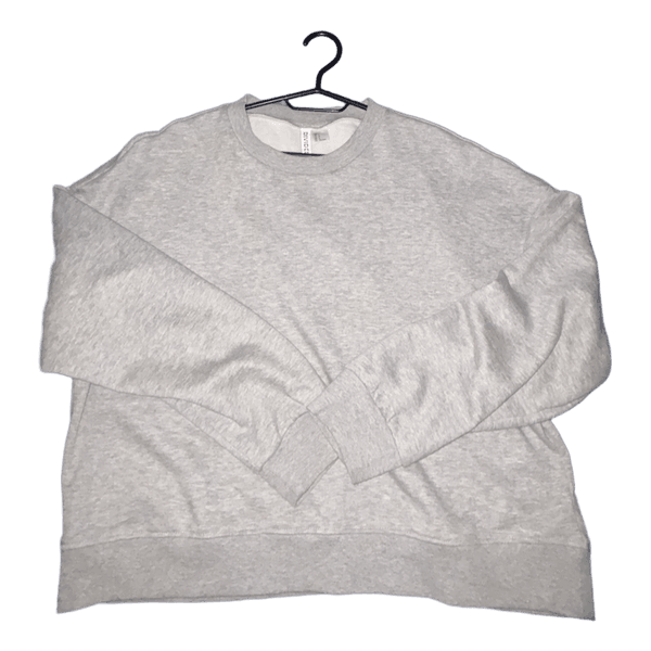 Grey crewneck sweatshirt