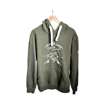 Nielsson Crater Lake Fishing Contest hoodie – size M/L (oversized fit)

