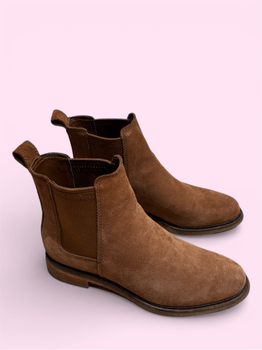 Brown ankle boots