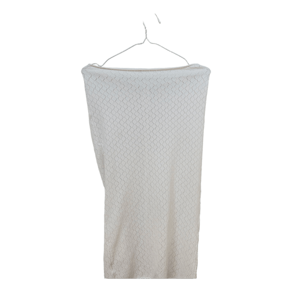 Hvid elegant maxi nederdel