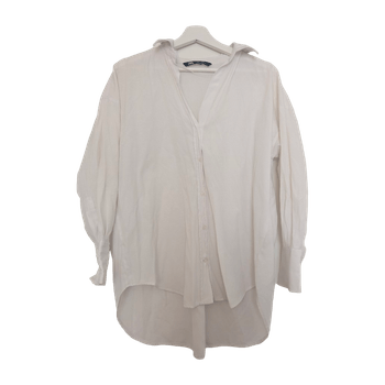white button-up shirt