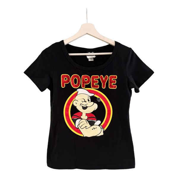 Musta D&G Popeye t-paita