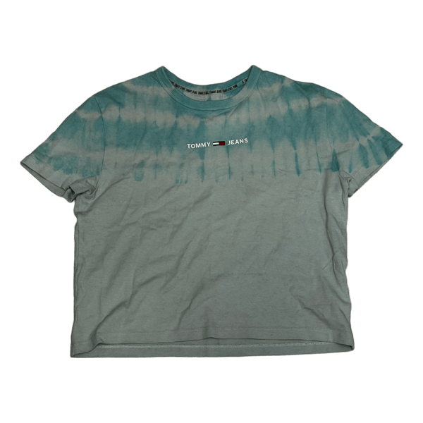 Green tie-dye t-shirt