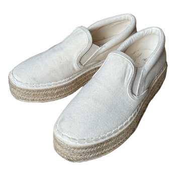 Off-white H&M espadrillos