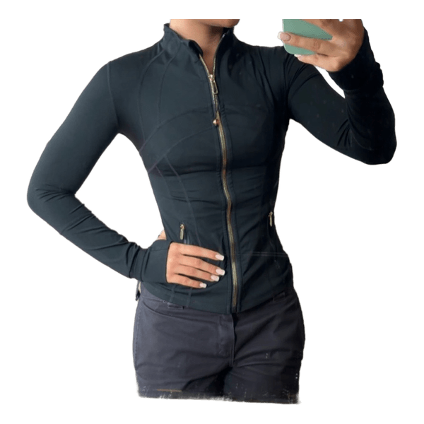 Black lululemon sports jacket