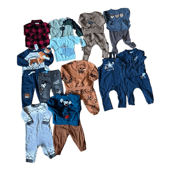 Baby Boy Clothes Bundle – 74 cm / 9–12 Months