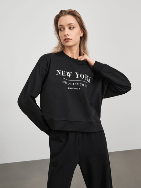 Printed sweatshirt