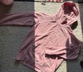 Pink Nike hoodie
