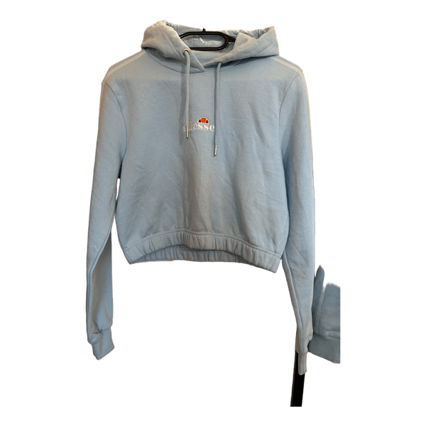 Blue Ellesse crop hoodie