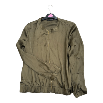 Satin bomber jacket