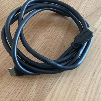 Black hdmi kaapeli