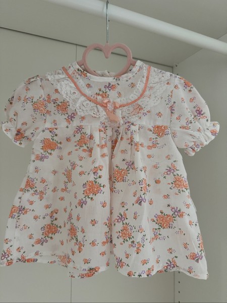 Baby floral dress set