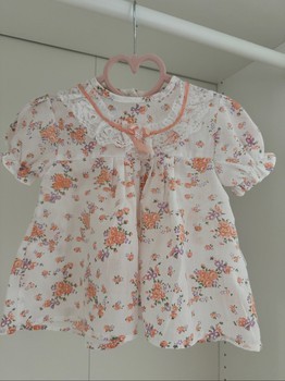 Baby floral dress set