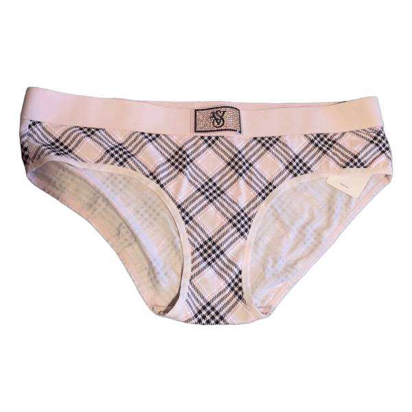 Pink plaid panties