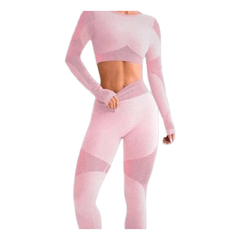 Pink gym set
