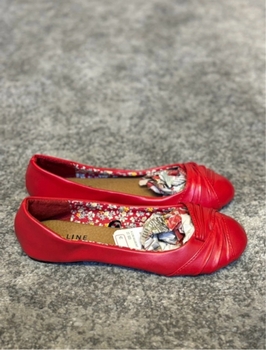 Line Collection uudet punaiset ballerinat 37