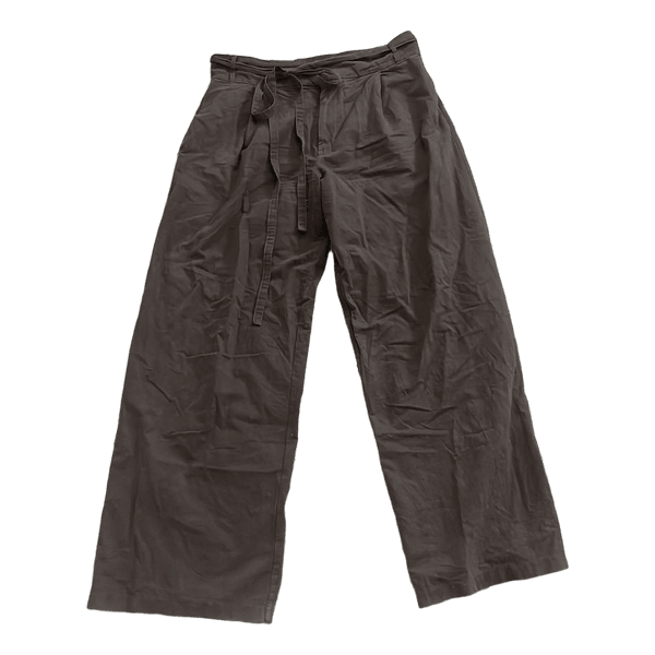 Brune wide-leg bukser Bari