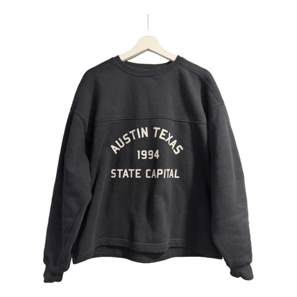 Black Austin Texas sweatshirt