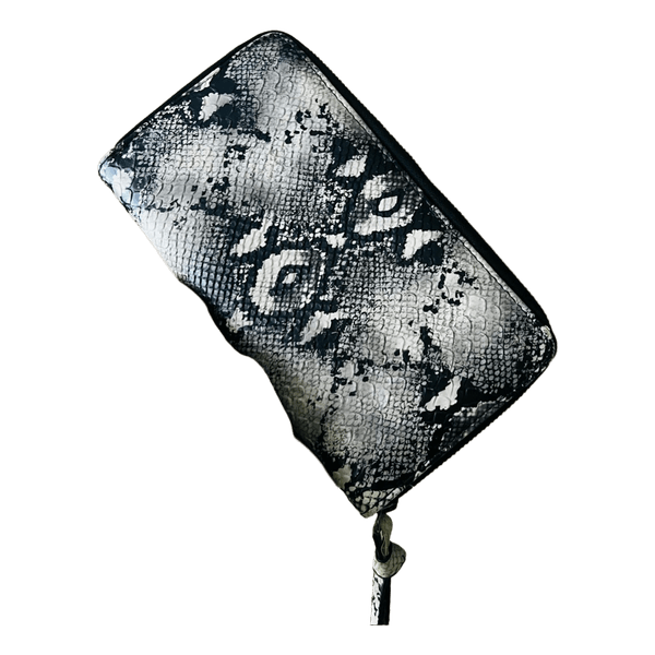 Snake print wallet