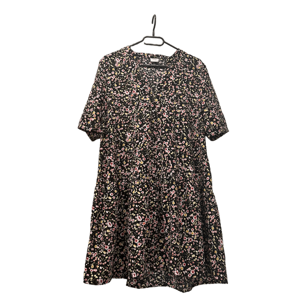 Jacqueline de Yong black floral mini dress