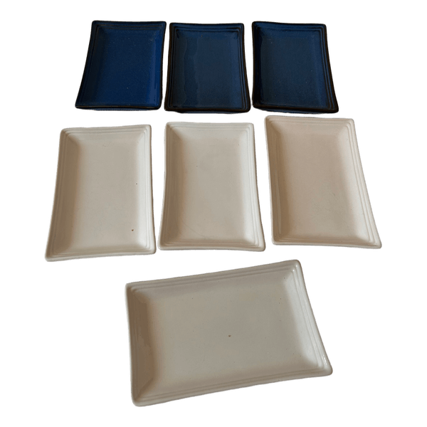 Ceramic rectangular serving dishes