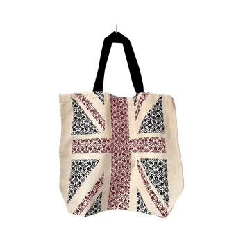 Union Jack tote bag / kangaskassi