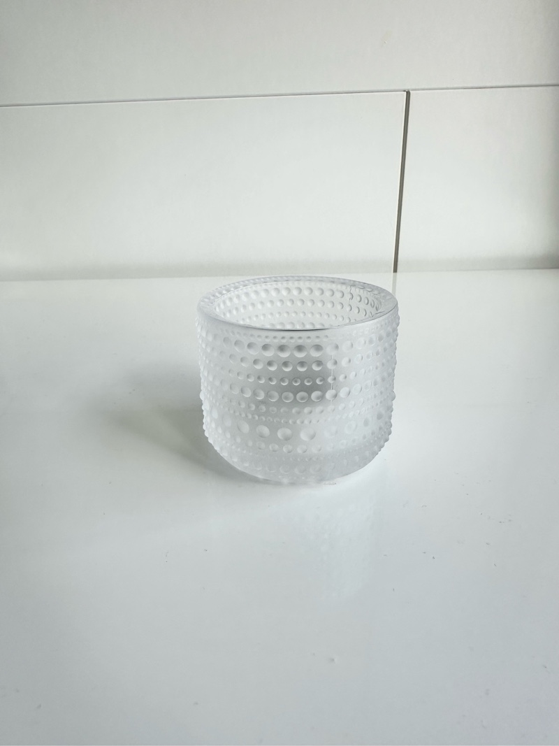 Iittala Kastehelmi Kynttilälyhty 64 mm matta kirkas