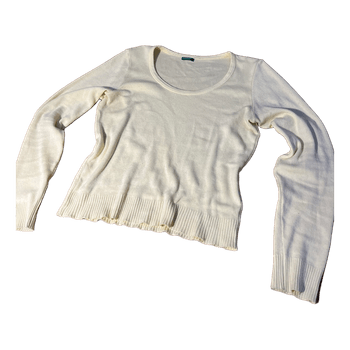 Yellow Benetton sweater