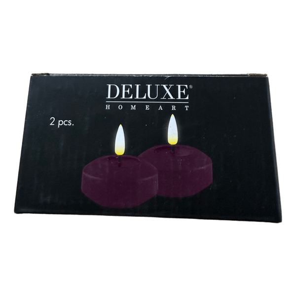 Deluxe Homeart led fyrfadslys/flydelys