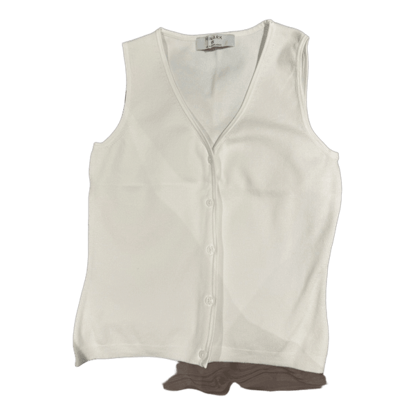 Hvid Primark strikvest