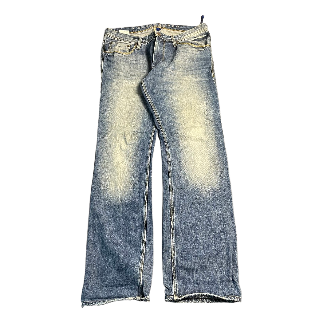 Joop! Blå Joop-vintagejeans för män med distressed-detaljer i storlek ...