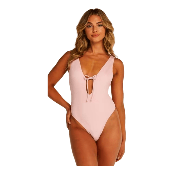 🌸 Hunkemöller "Texture Tie Front BS H" One-Piece Swimsuit – A Delicate and Elegant Choice for Summer
