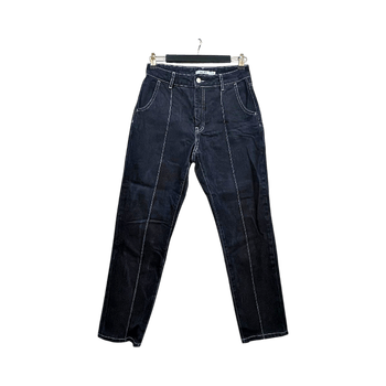 NA-KD Contrast seam jeans